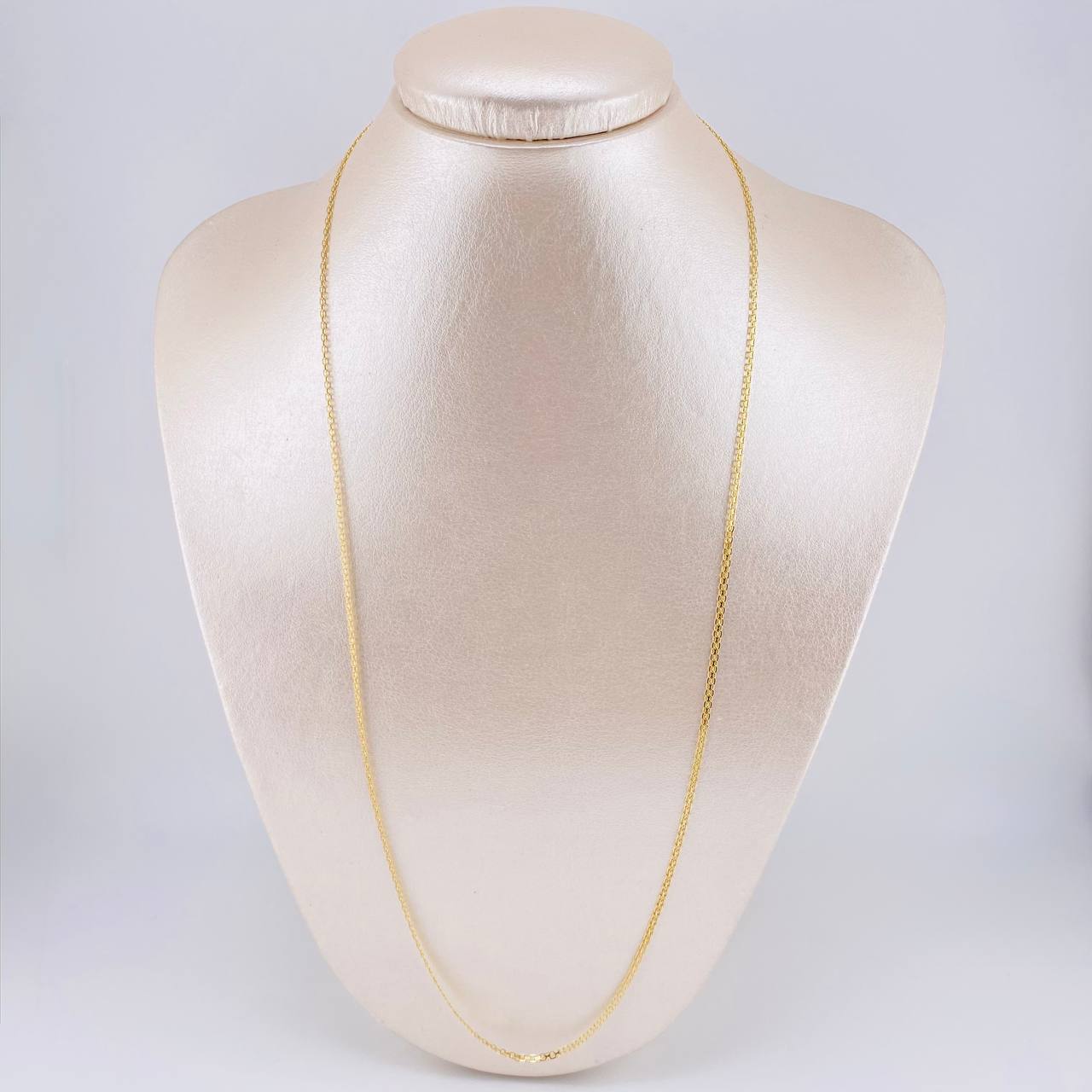 Cadena China 3g / 45cm / 2.2mm Oro Amarillo 18K