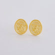 Topos San Miguel Mate 1.05 g / in / 11 mm Oro Amarillo 18K