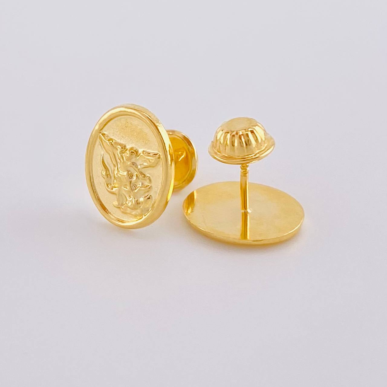 Topos San Miguel Mate 1.05 g / in / 11 mm Oro Amarillo 18K
