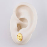 Topos San Miguel Mate 1.05 g / in / 11 mm Oro Amarillo 18K