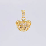 Dije Rostro Oso 2.05 g / 3/4 in Oro Amarillo 18K