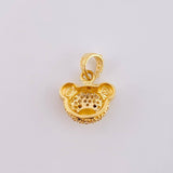 Dije Rostro Oso 2.05 g / 3/4 in Oro Amarillo 18K