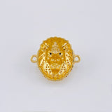 Herraje Rostro León 4.5 g / 3/4 in Oro Amarillo 18K