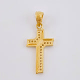 Pendant Divine Light Cross 1.55 g / 1 in 18K Yellow Gold