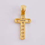 Pendant Panzer Cross 1.05 g / 3/4 in 18K Yellow Gold