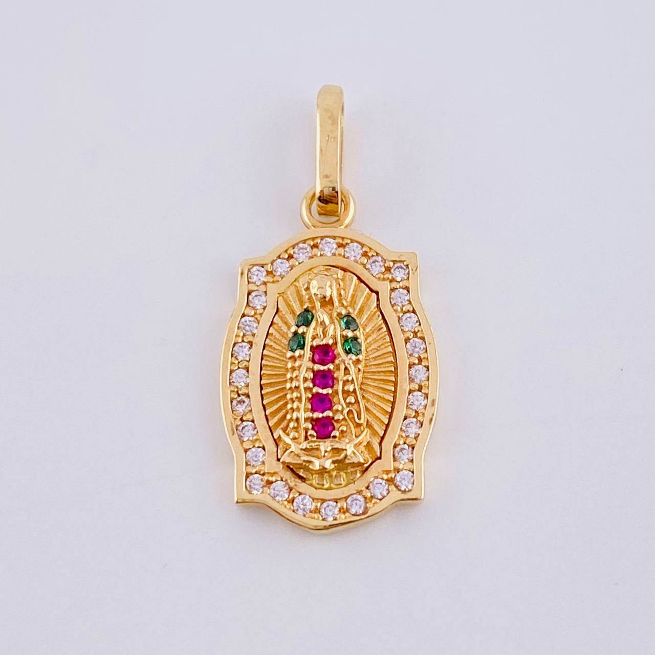 Dije Virgen Guadalupe 2.3 g / 1 in Oro Amarillo 18K