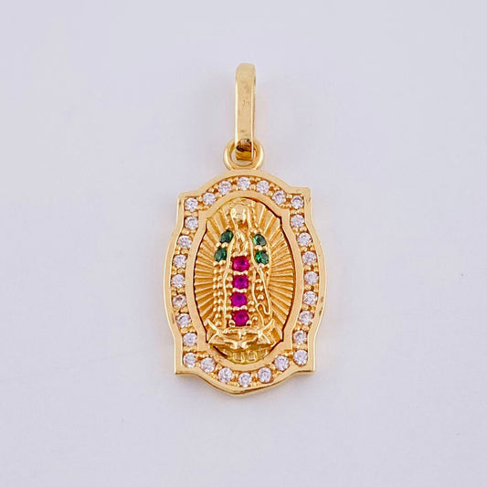 Dije Virgen Guadalupe 2.3 g / 1 in Oro Amarillo 18K