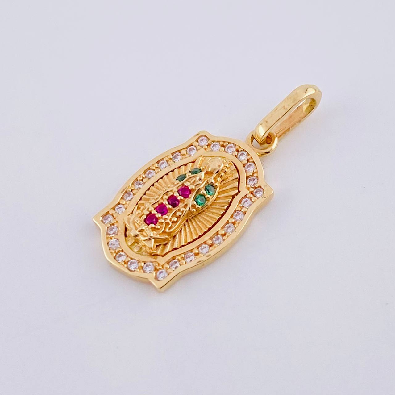 Dije Virgen Guadalupe 2.1 g / 1 in Oro Amarillo 18K