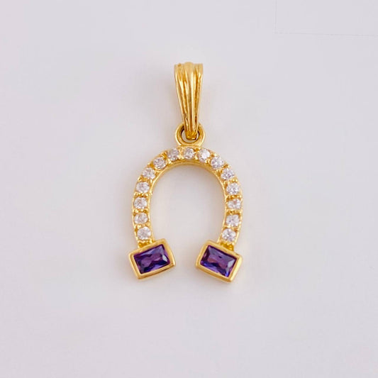 Dije Herradura 1.2 g / 3/4 in Oro Amarillo 18K
