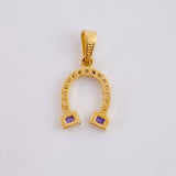 Dije Herradura 1.2 g / 3/4 in Oro Amarillo 18K