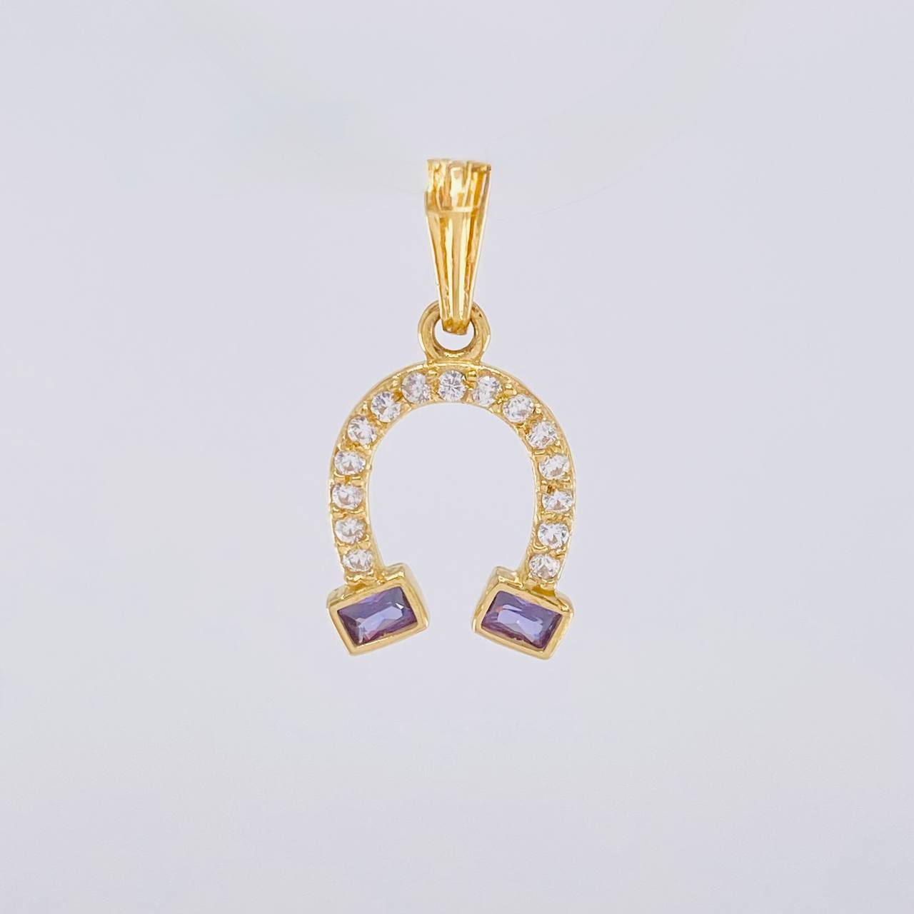 Dije Herradura 1.2 g / 3/4 in Oro Amarillo 18K