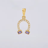 Dije Herradura 1.2 g / 3/4 in Oro Amarillo 18K