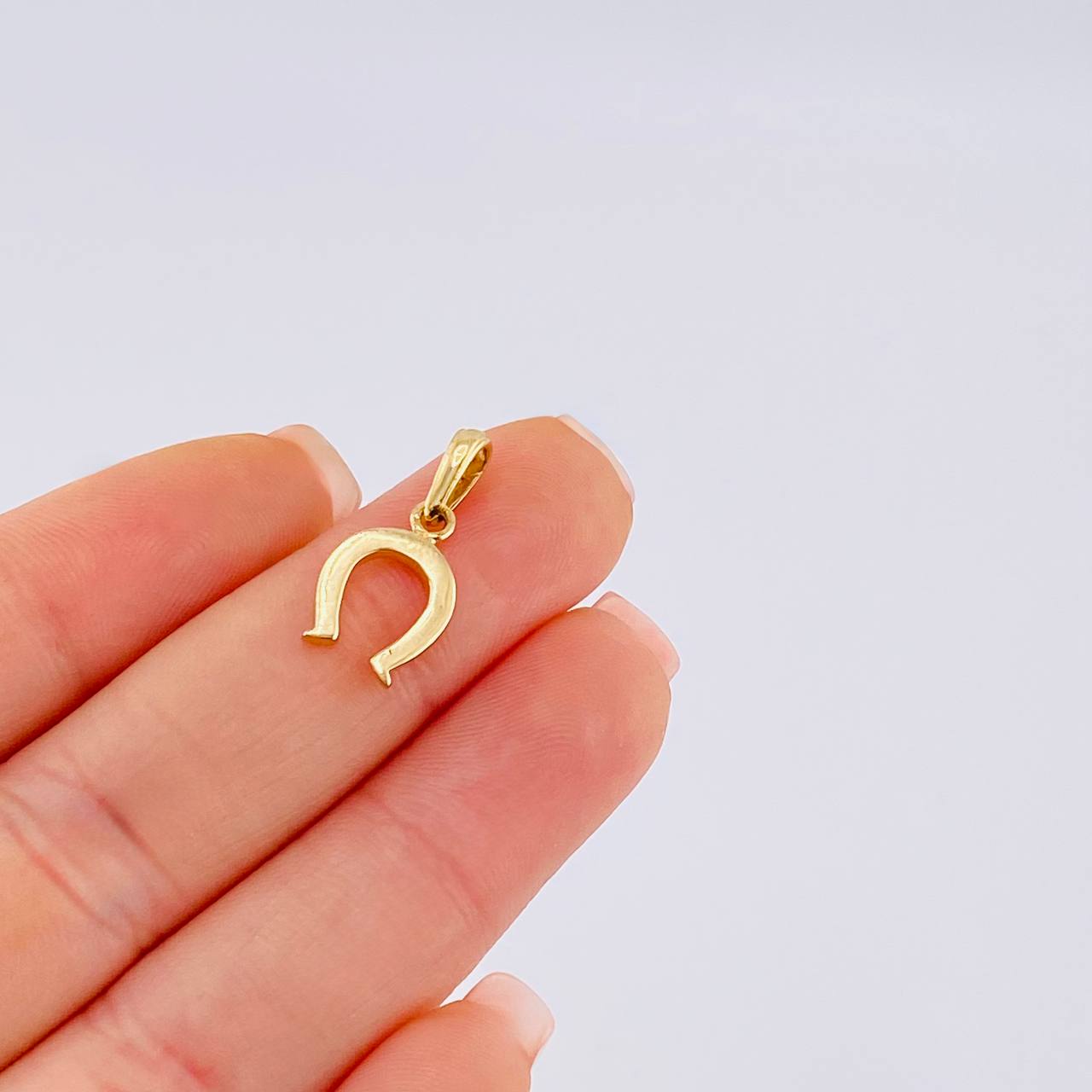 Dije Herradura 1.05 g / 3/4 in Oro Amarillo 18K