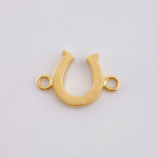Charm Horseshoe 0.8 g / 1/2 in Yellow Gold 18K