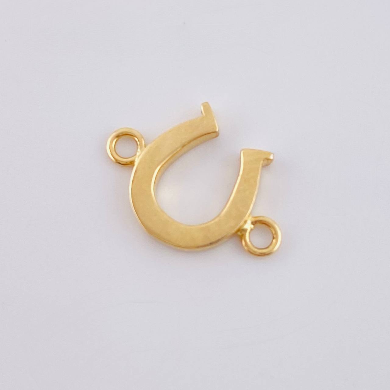 Herraje Herradura 0.85 g / 1/2 in Oro Amarillo 18K