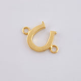 Herraje Herradura 0.85 g / 1/2 in Oro Amarillo 18K