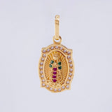 Dije Virgen Guadalupe 2.3 g / 1 in Oro Amarillo 18K