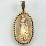 Pendant Virgin of Guadalupe 6.9gr / 4.5cm (1.8in) / 18K Gold