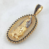 Pendant Virgin of Guadalupe 6.9gr / 4.5cm (1.8in) / 18K Gold