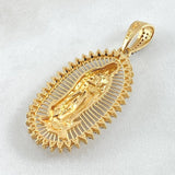 Pendant Virgin of Guadalupe 6.9gr / 4.5cm (1.8in) / 18K Gold