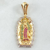 Pendant Virgin of Guadalupe 5.55gr / 3.7cm (1.5in) / 18K Gold