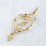 Dije Virgen Maria 1.45gr / 4cm / Oro 18K