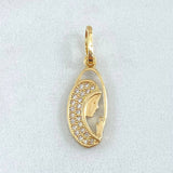 Dije Virgen Maria 1.1gr / 2.2cm / Oro 18K
