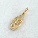 Dije Virgen Maria 1.1gr / 2.2cm / Oro 18K