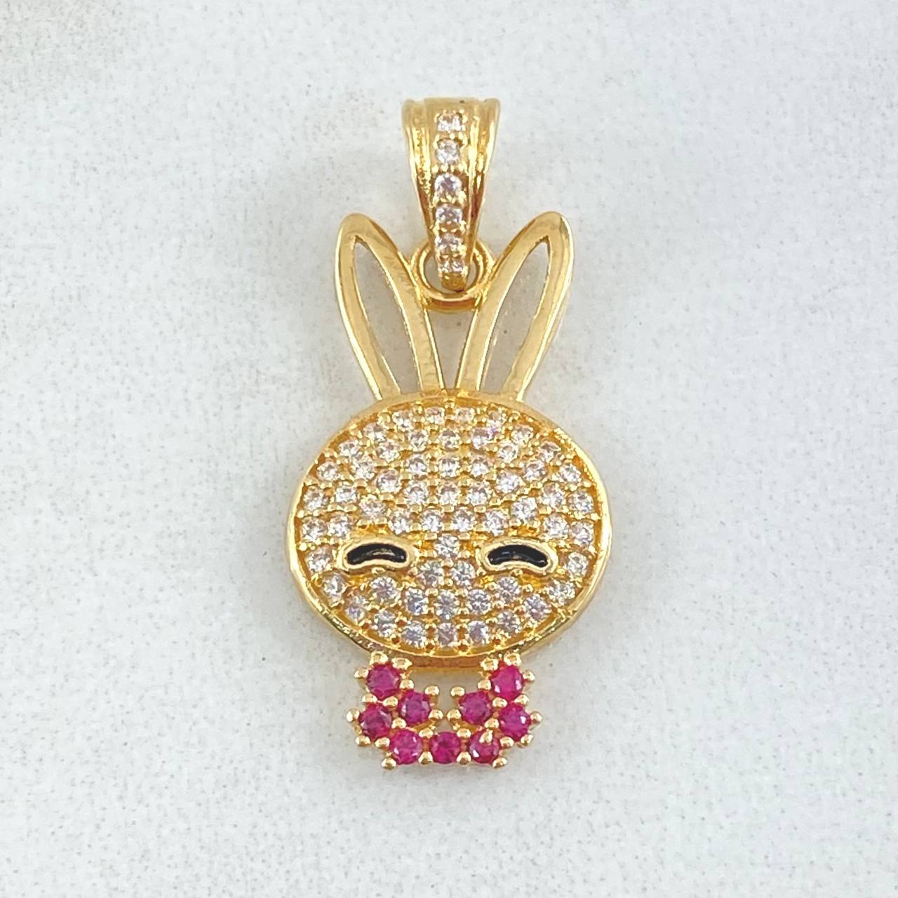Pendant Rabbit Face 2.35gr / 2.7cm (1.1in) / 18K Gold