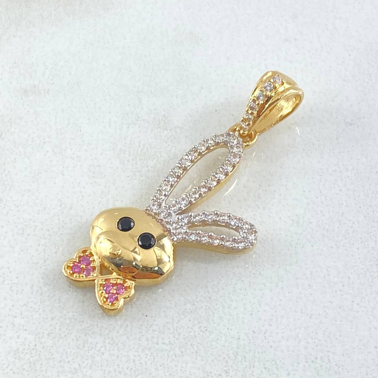Pendant Rabbit Face 2.45gr / 3cm / 18K Gold