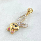 Pendant Rabbit Face 2.45gr / 3cm / 18K Gold