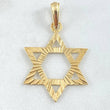 Dije Estrella De David 1.7gr / 3.5cm / Oro 18K *