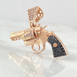 Dije Pistola 3.8gr / 2.7cm / Oro 18K