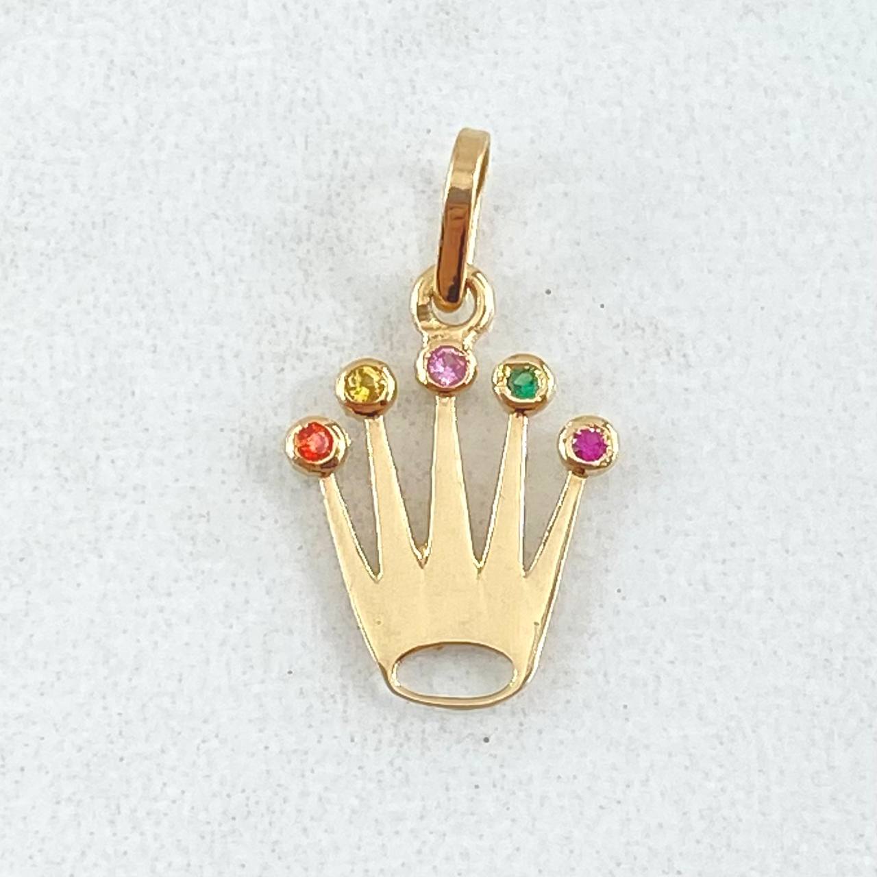 Pendant Crown 0.75gr / 2cm (0.8in) / 18K Gold