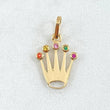 Pendant Crown 0.75gr / 2cm (0.8in) / 18K Gold