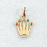 Pendant Crown 0.75gr / 2cm (0.8in) / 18K Gold