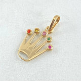 Pendant Crown 0.75gr / 2cm (0.8in) / 18K Gold