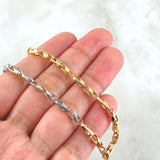 Rustic Spiral Chain 24.45gr / 25.6in / 18K Gold