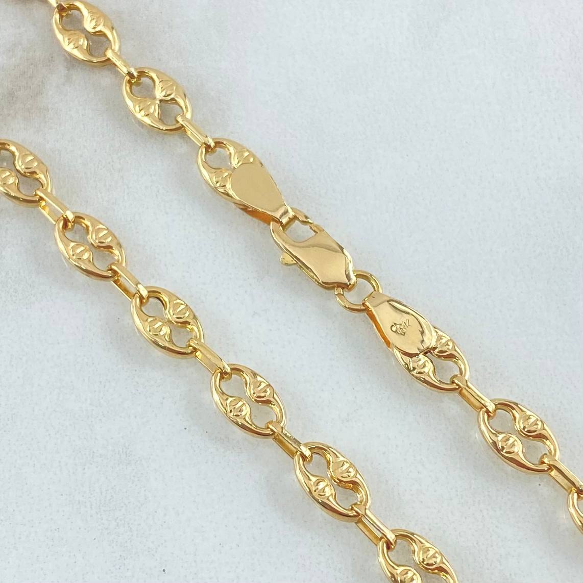 Cadena GC Tornillo 13.5gr / 65cm / Oro 18K