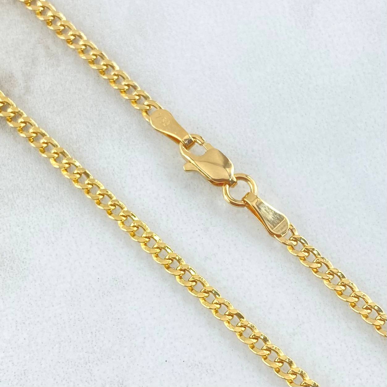 Cuban Links 3.6gr / 19.7in / +0 18K Gold ©