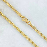 Cuban Links 3.7gr / 19.7in / +0 18K Gold ©