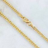Cuban Links 6.4gr / 23.6in / +0 18K Gold ©