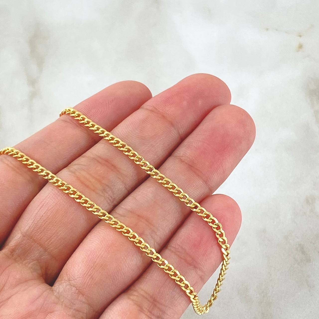 Cuban Links 6.4gr / 23.6in / +0 18K Gold ©