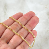 Cuban Links 6.4gr / 23.6in / +0 18K Gold ©