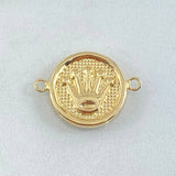 Charm Crown 1.35gr / 0.9in / 18K Gold