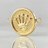Charm Crown 1.35gr / 0.9in / 18K Gold