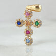 Pendant Dense Cross 1.7gr / 2.4cm / 18K Gold ©