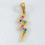 Pendant 0.95gr / 2.5cm (1.0in) / 18K Gold ©