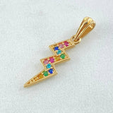 Pendant 0.95gr / 2.5cm (1.0in) / 18K Gold ©