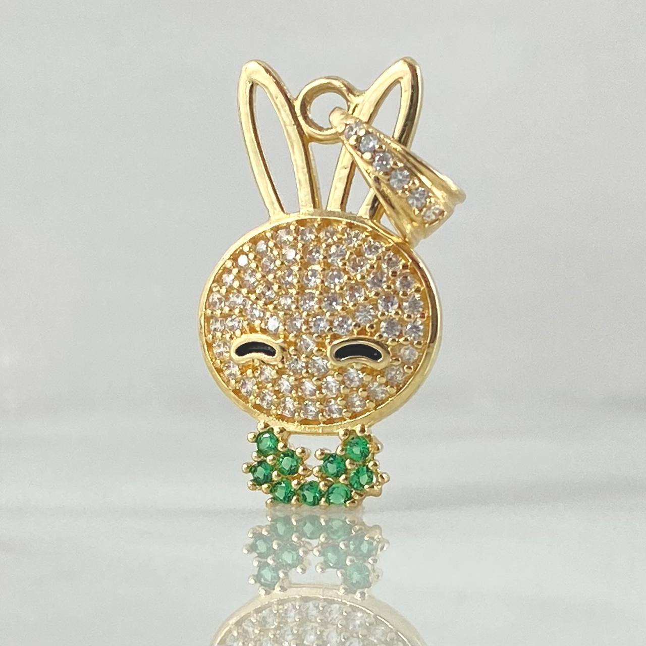 Pendant Rabbit Face 2.35gr / 2.7cm (1.1in) / 18K Gold ©
